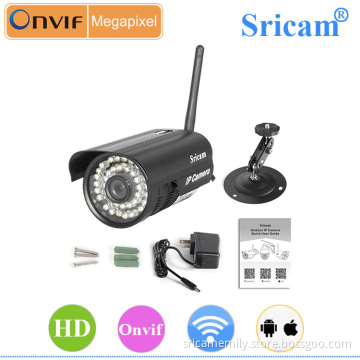 High Quality Sricam SP013 HD 720 Waterproof Wireless Wifi Outdoor Infrared Bullet IP Camera